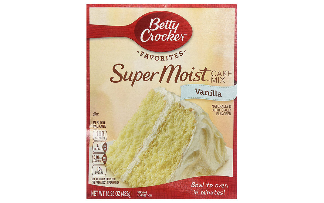 Betty Crocker Super Moist Cake Mix Vanilla Reviews Ingredients Recipes Benefits Gotochef 8062